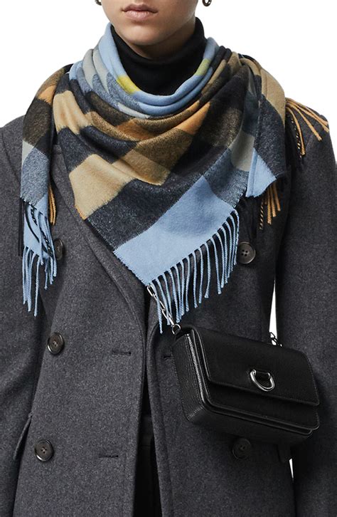 mega check cashmere scarf burberry|burberry reversible check cashmere scarf.